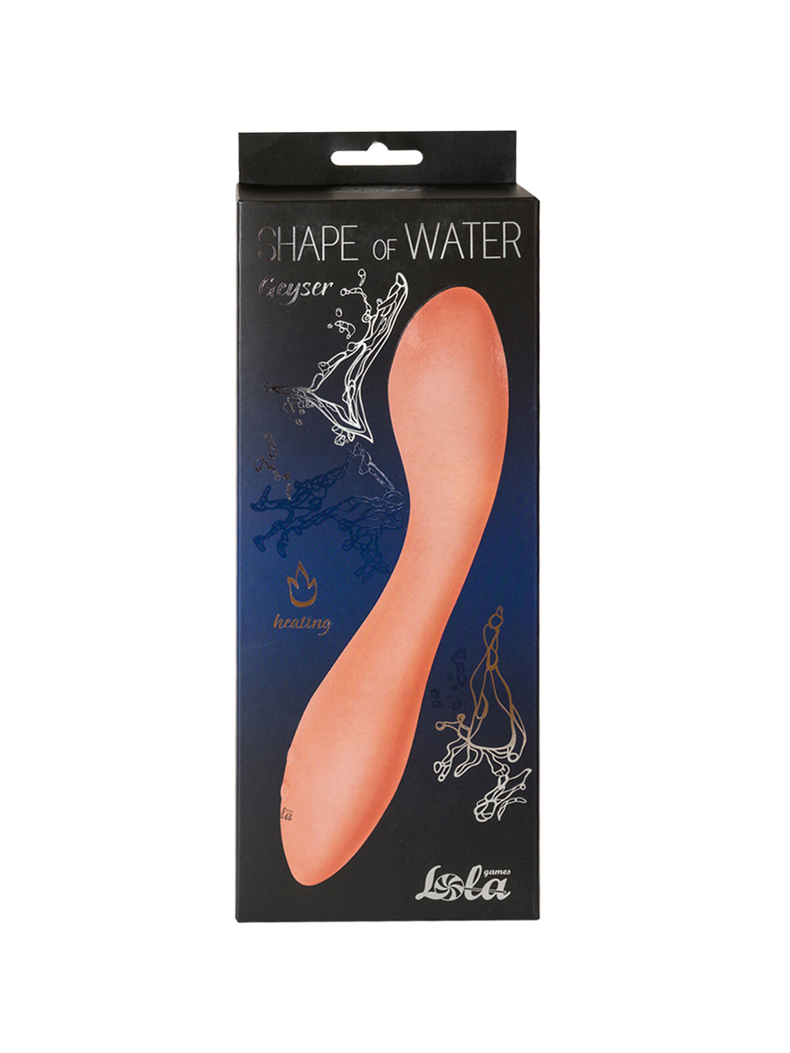 нагревающийся вибратор lola games shape of water geyser 8687-00lola в Перми