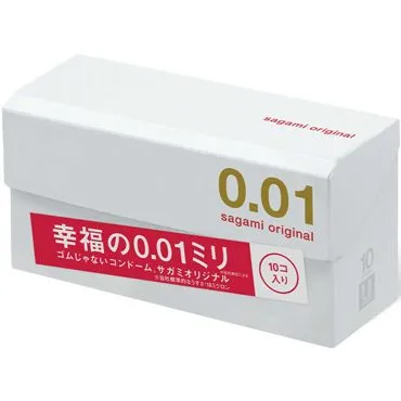 Презервативы Презервативы sagami Original 0,01, полиуретан, 10 шт в Перми