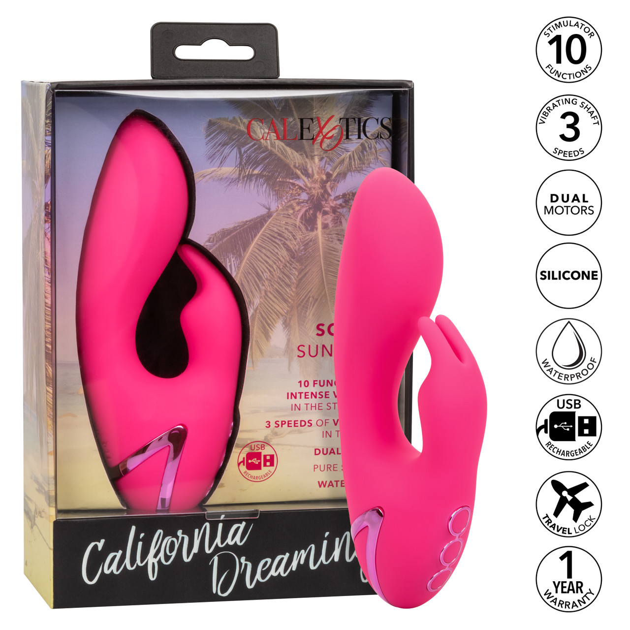 вибратор-кролик california dreaming so. cal sunshine в Перми
