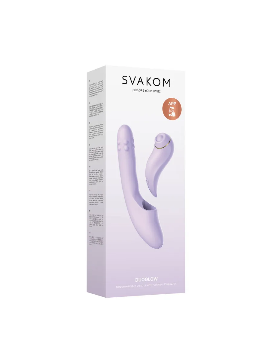 многофункциональный вибростимулятор svakom duoglow в Перми