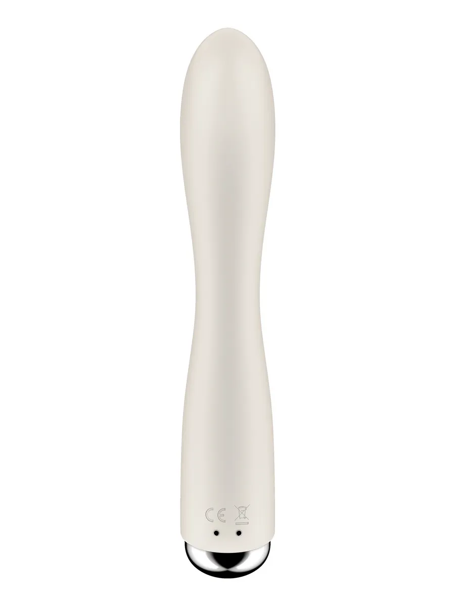 вибратор-кролик с ротацией satisfyer spinning rabbit 1 (белый) в Перми