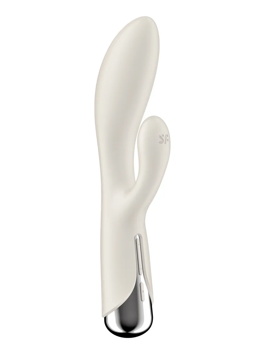 вибратор-кролик с ротацией satisfyer spinning rabbit 1 (белый) в Перми