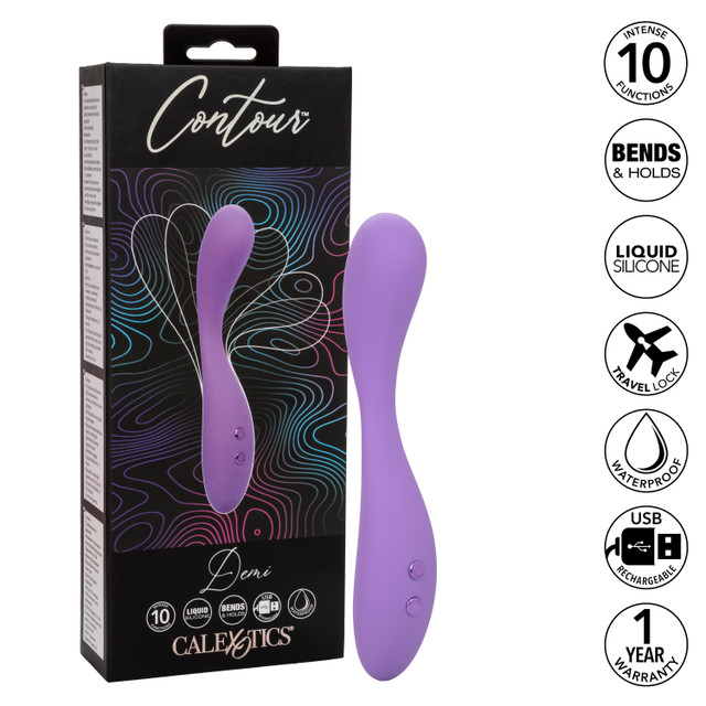 ультрагибкий вибромассажер contour demi в Перми