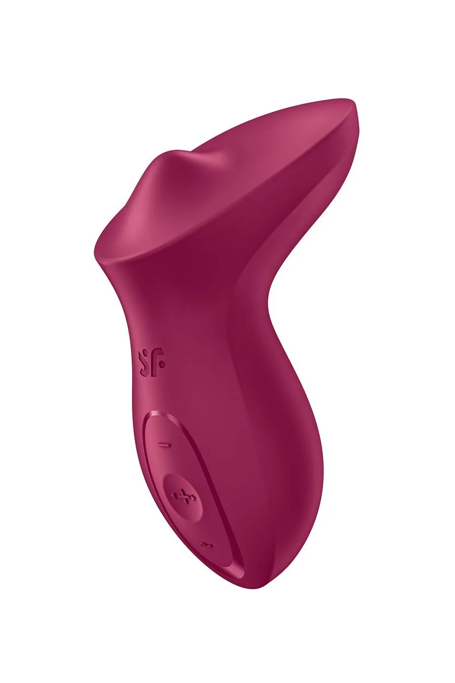 вибратор с движущимся шариком satisfyer exciterrr, силикон, бордовый, 12,5 см в Перми