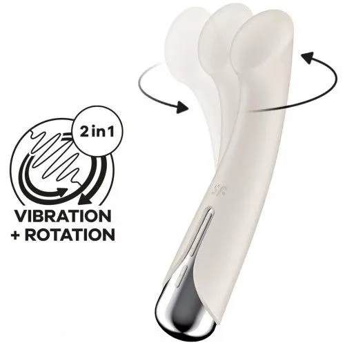 вибромассажер spinning g-spot 1 (beige)  в Перми