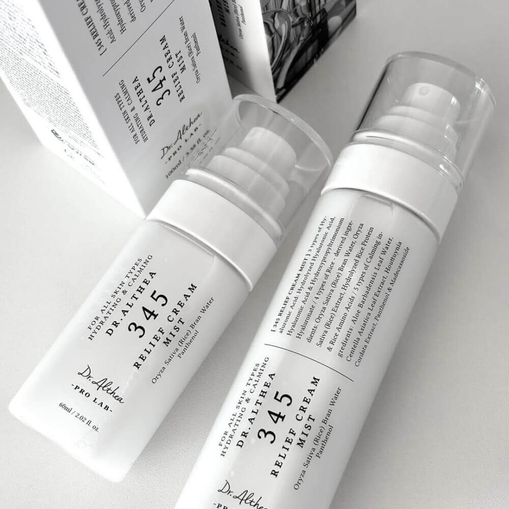 dr. althea 345 relief cream mist 100ml,успокаивающий мист с гидролатом риса и пантенолом 100мл в Перми