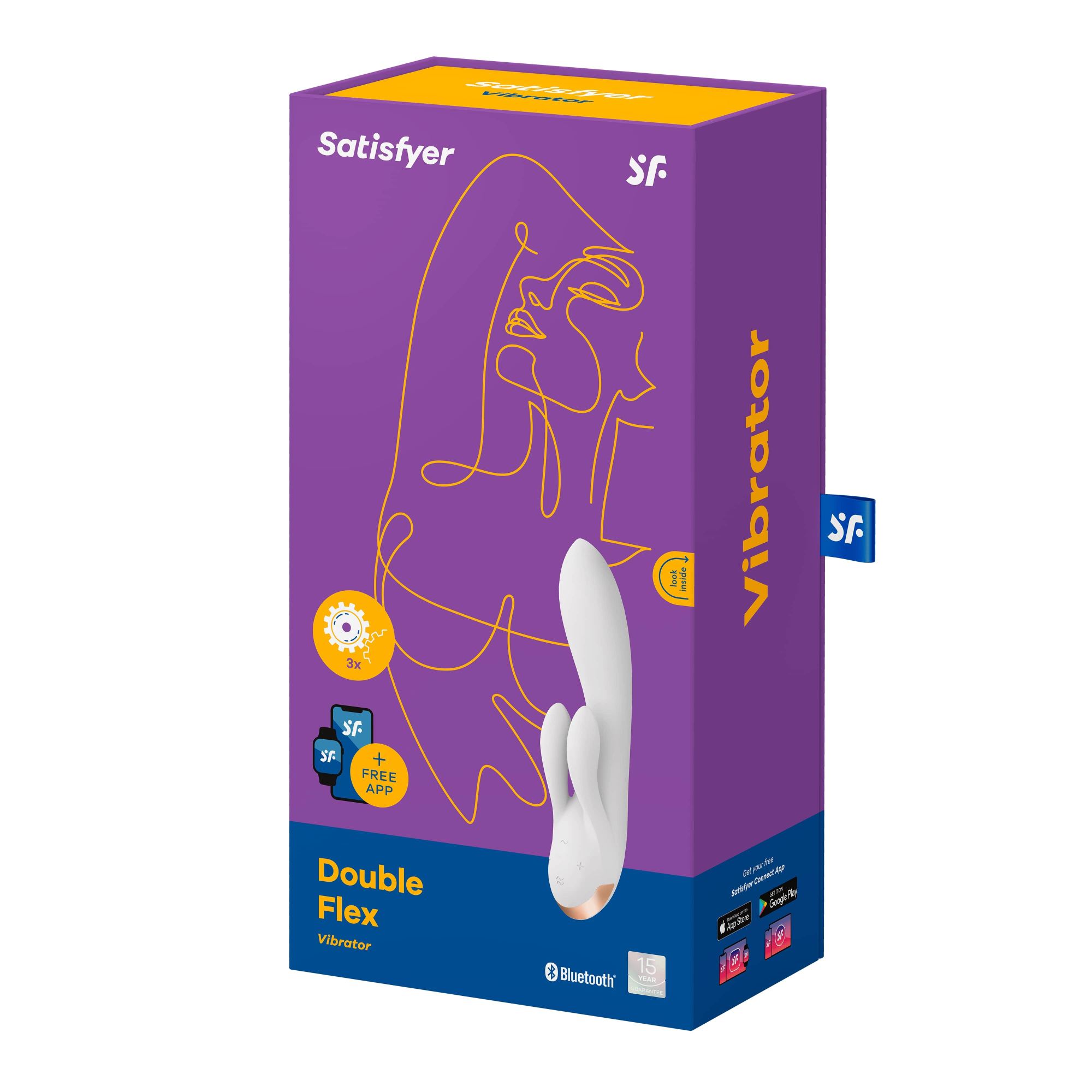 вибромассажер double flex (white) в Перми