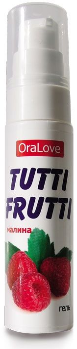 Гель съедобный Биоритм OraLove Tutti-Frutti Малина, 30 г