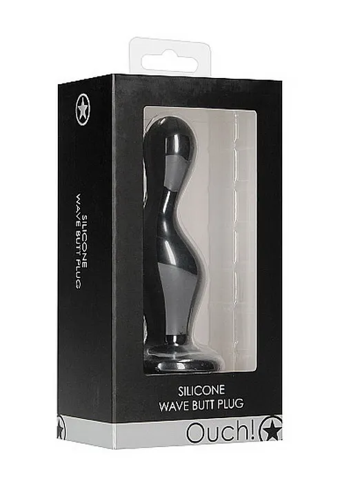 анальная пробка shots media wave butt plug в Перми