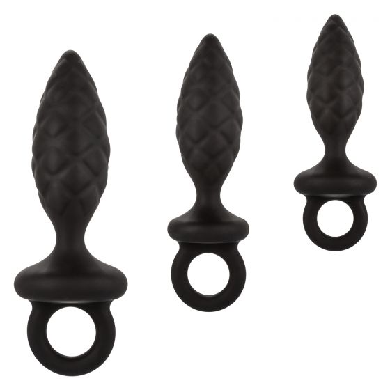 набор из трех анальных пробок silicone anal probe kit в Перми