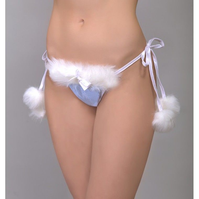 Эротическое трусы flirton xmas голубые в Перми