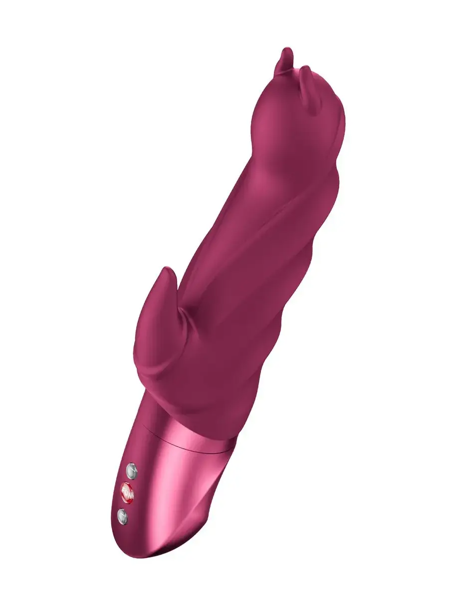 вибратор fun factory darling devil, силикон, бордовый, 20,5 см в Перми