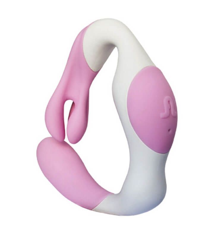 вибратор adrien lastic o venus, розово-белый в Перми