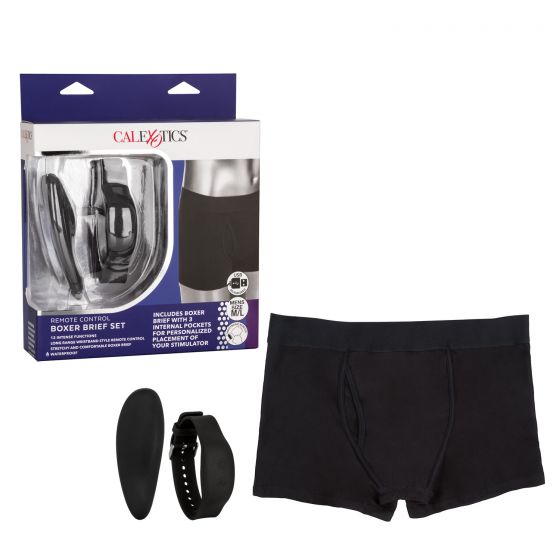 трусы боксеры с вибромассажером remote control panty set  m/l в Перми