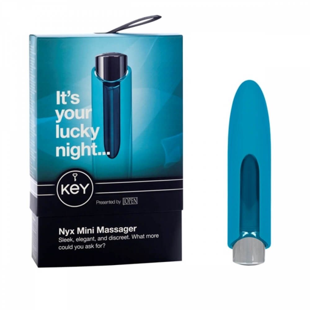 минивибратор california exotic novelties key by jopen nyx, голубой в Перми