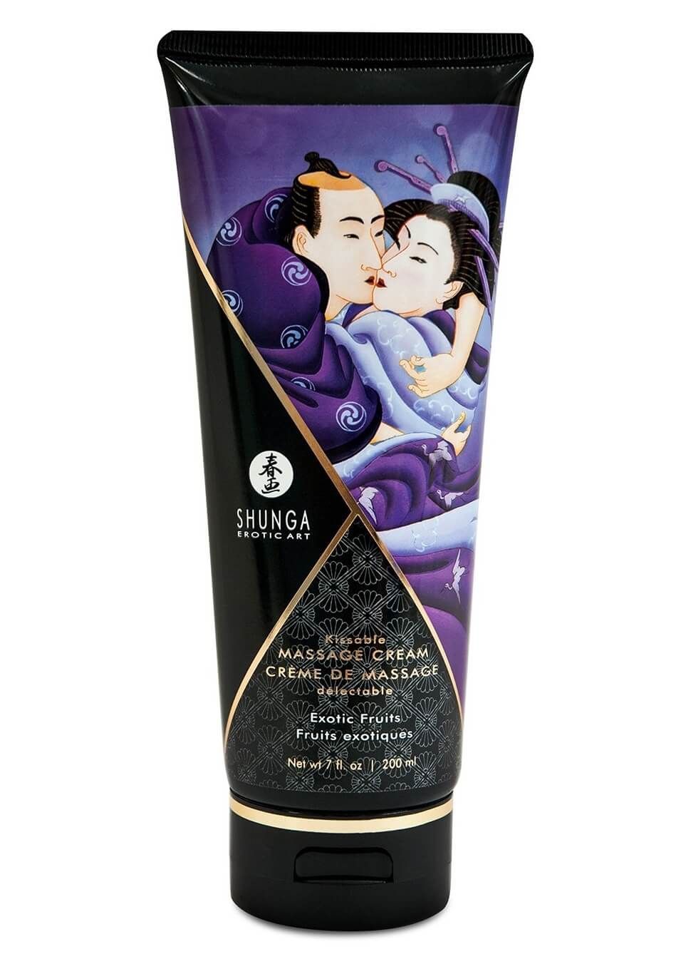 Крем массажный съедобный Shunga Exotic Fruits, 200 мл