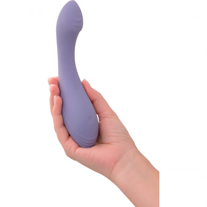 вибромассажер для точки g satisfyer g-force, сиреневый, 19 см в Перми