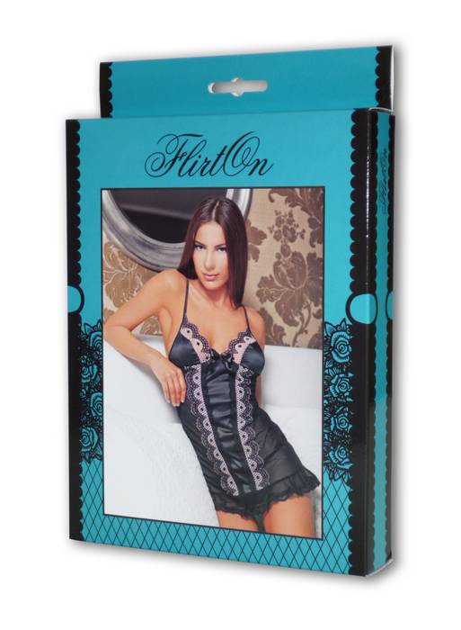 Эротическое комбинация sharlote flirton, черный (42-44) в Перми