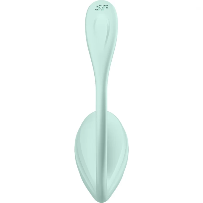 виброяйцо satisfyer smooth petal connect app, мятное, 6,5 см в Перми