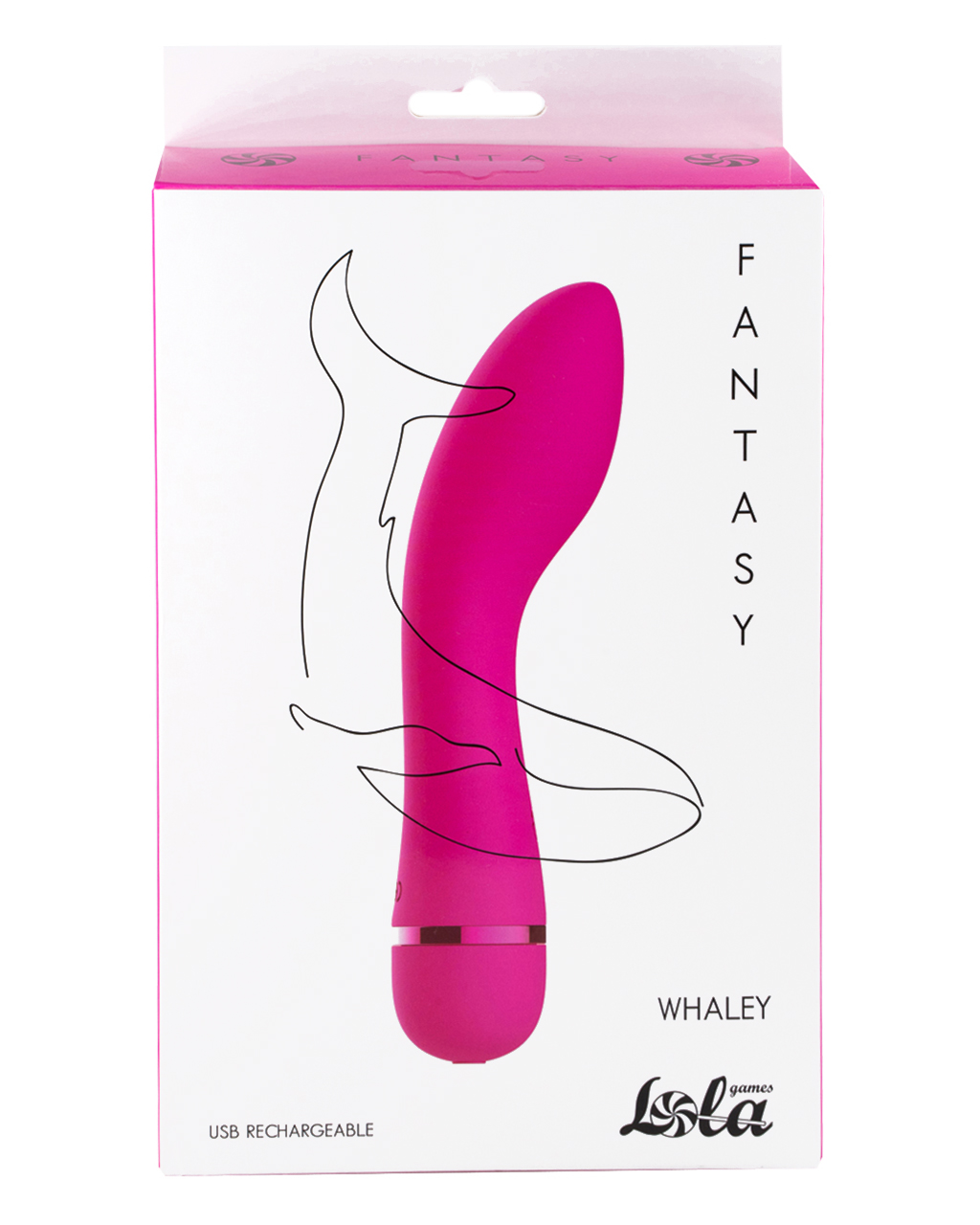 перезаряжаемый вибратор fantasy whaley pink 7911-02lola в Перми