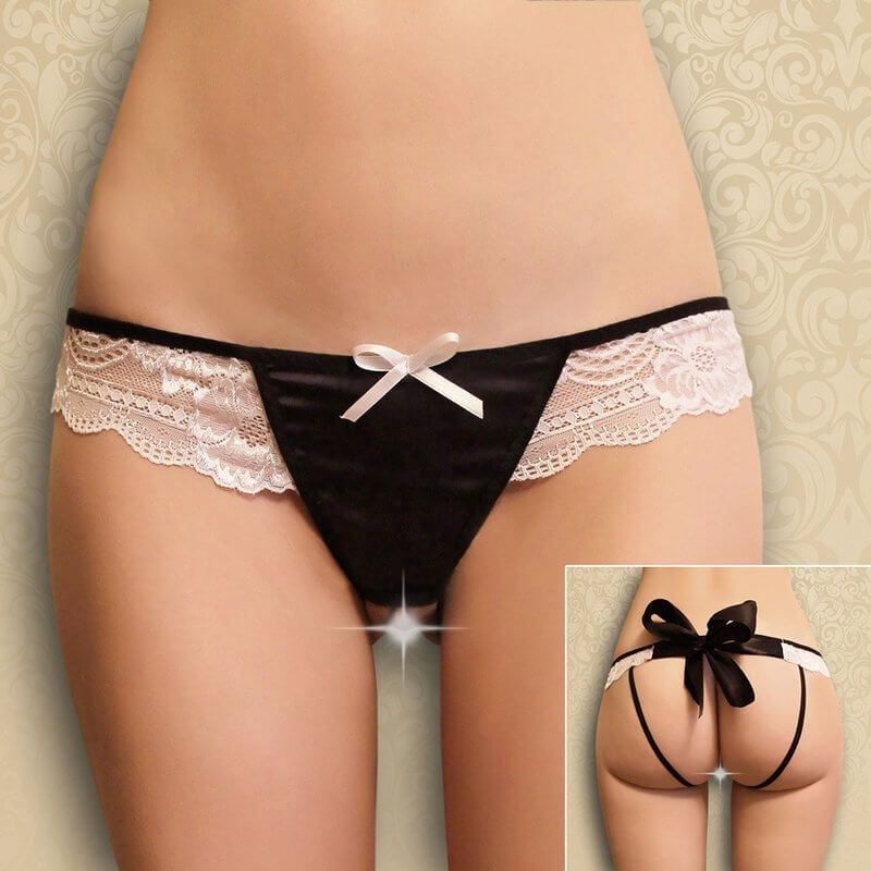 Эротическое стринги контактные flirton с кружевом 2706 в Перми