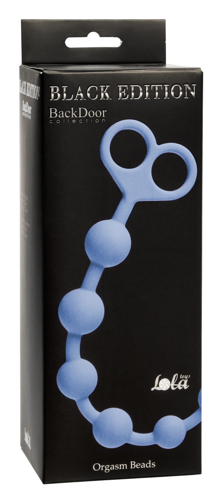 анальная цепочка orgasm beads blue 4201-02lola в Перми
