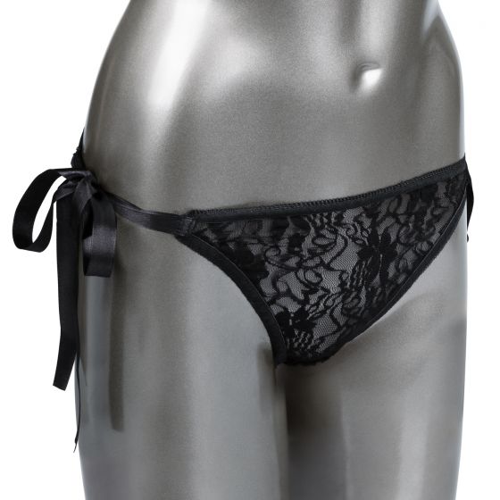 трусики с вибромассажером для стимуляции клитора remote control lace thong set в Перми