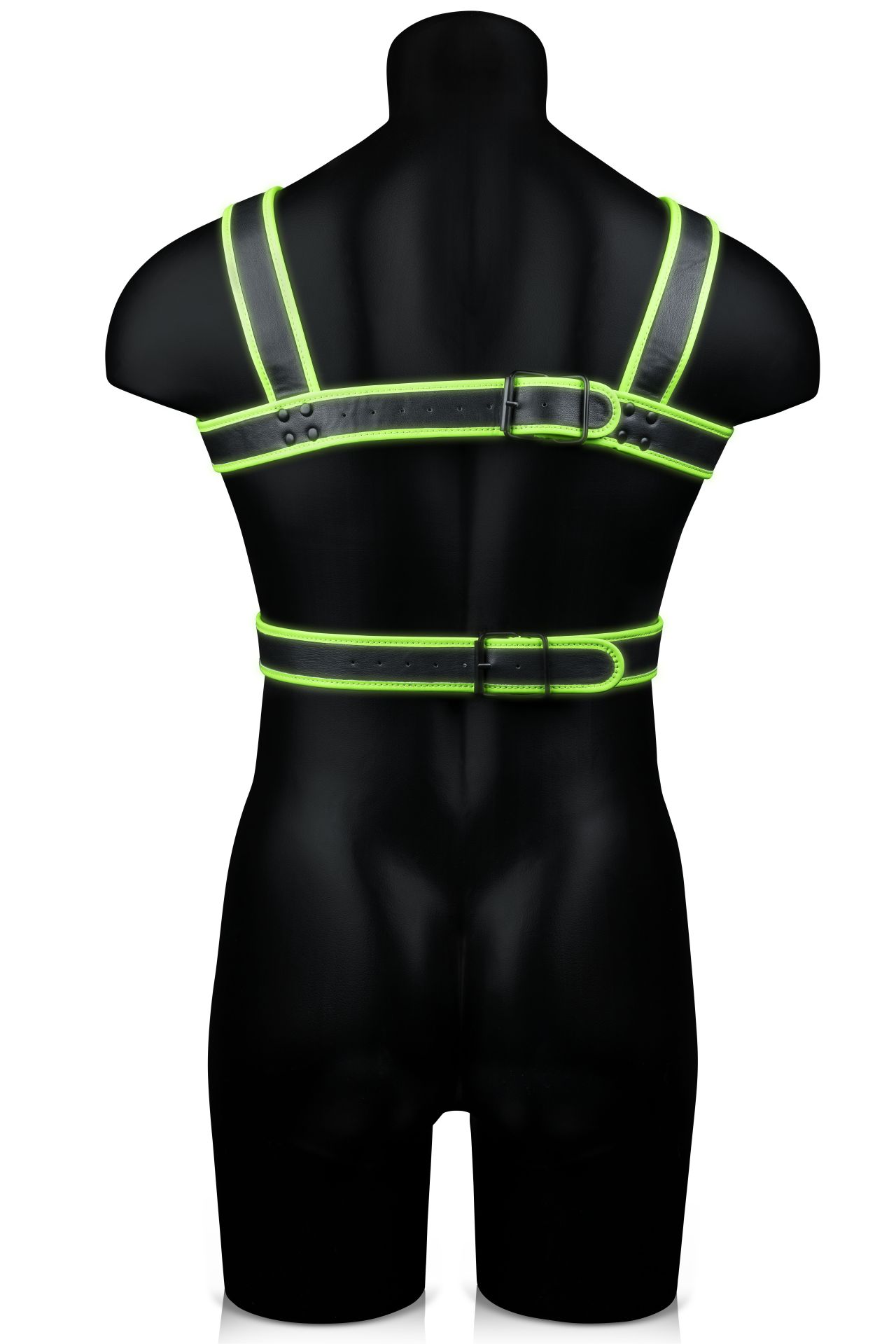 портупея body harness - glow in the dark (s/m) в Перми