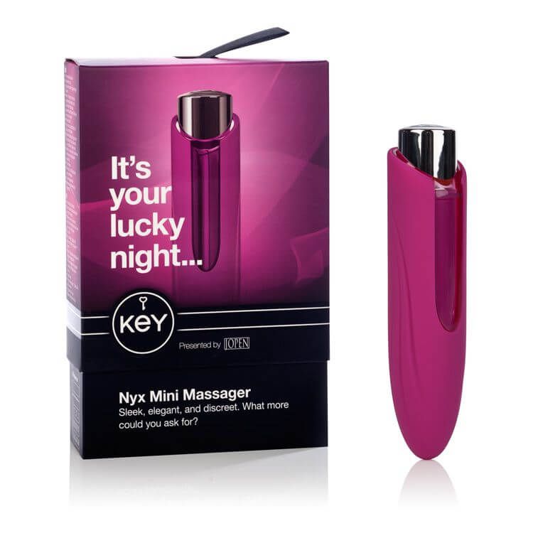 минивибратор california exotic novelties key by jopen nyx, розовый в Перми