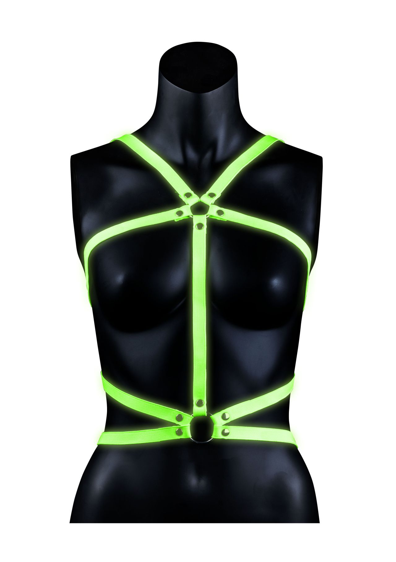 портупея body harness - glow in the dark (s/m) в Перми