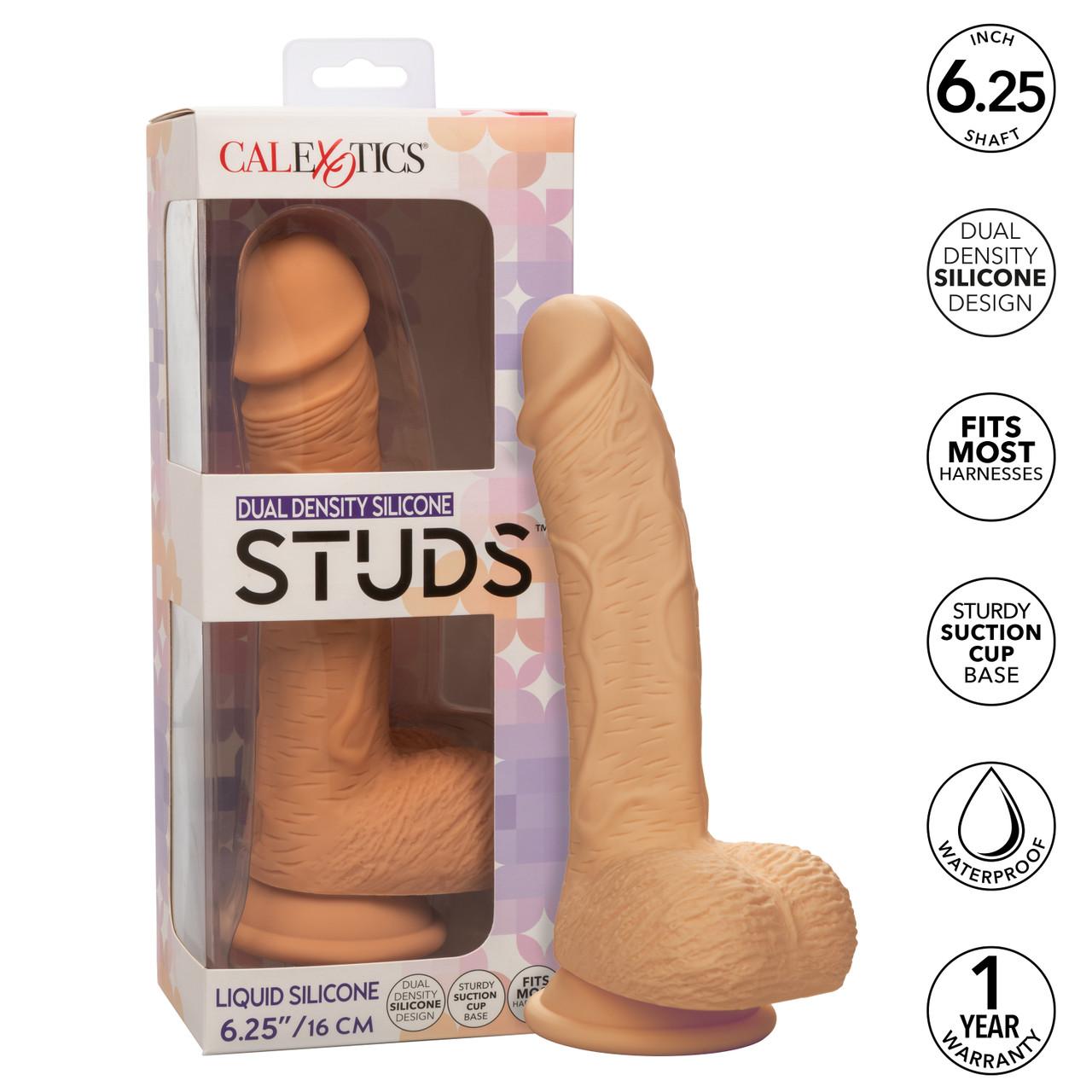 фалоимитатор dual density silicone studs (16 х 4 см.) в Перми