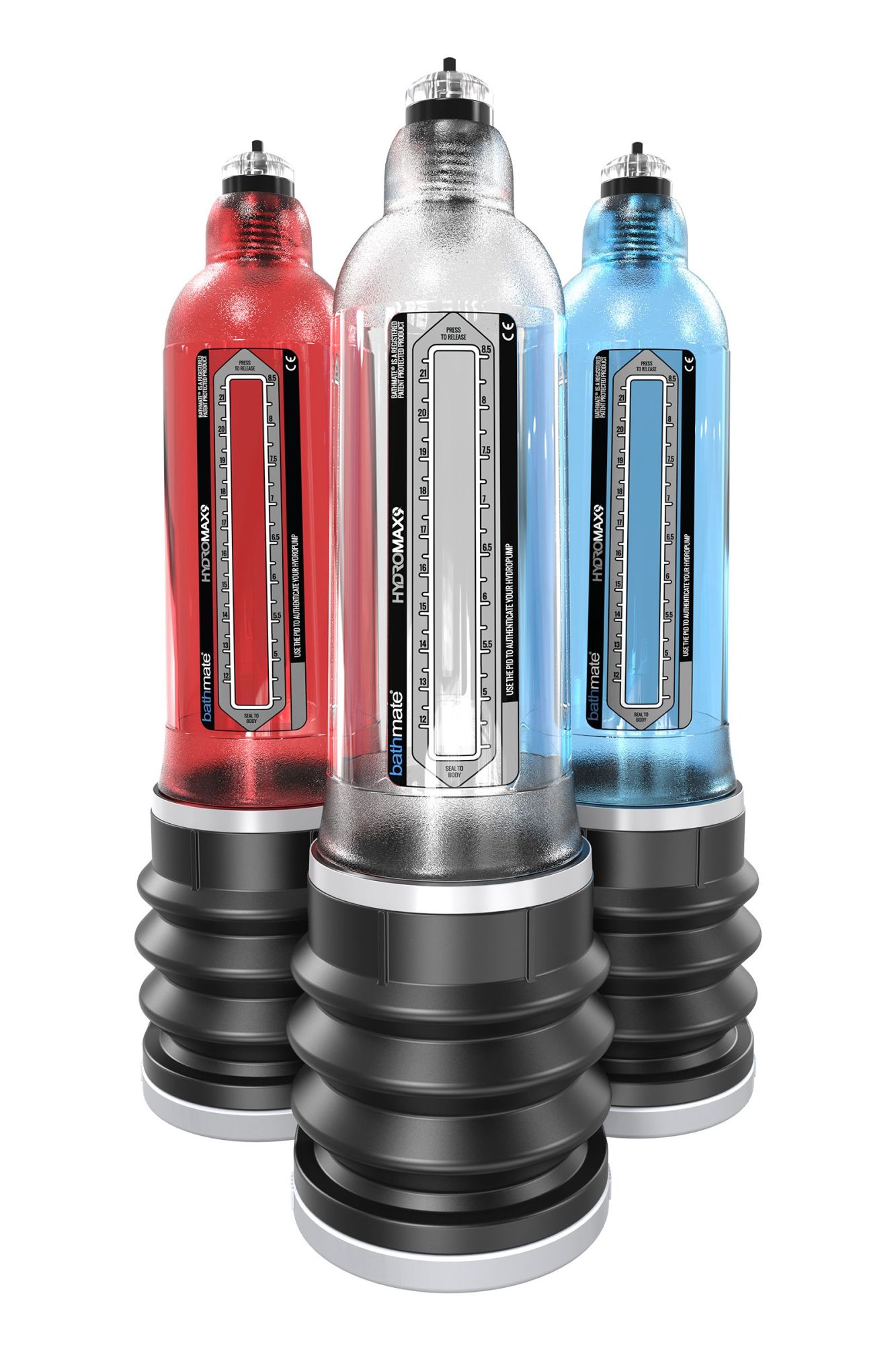 гидропомпа bathmate hydromax9, abs пластик, прозрачная, 32,5 см (аналог hydromax x40) в Перми