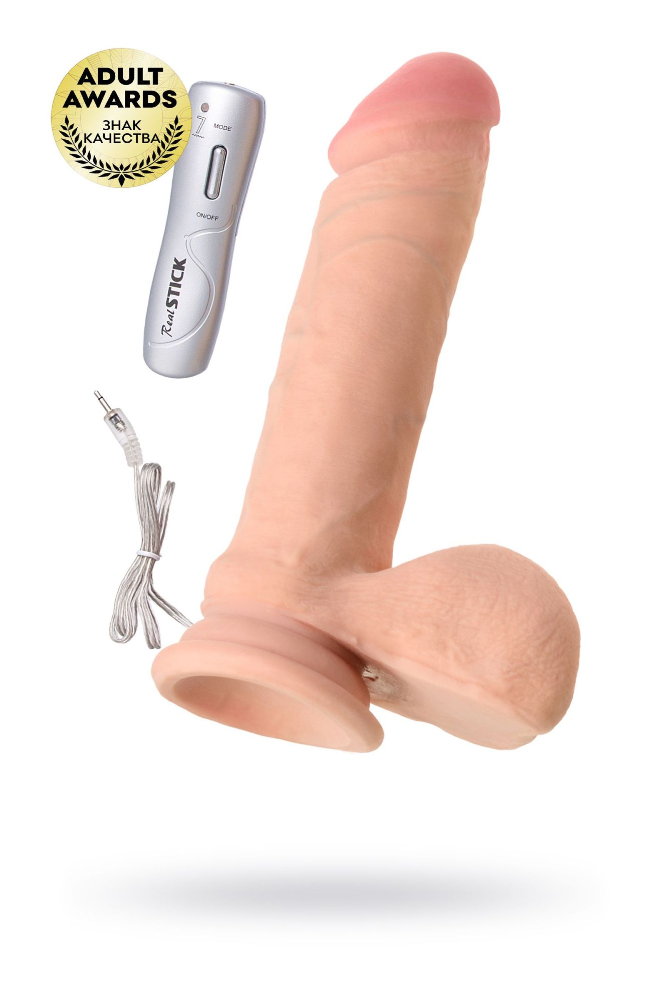 ротатор toyfa realstick elite brandon, softskin, телесный в Перми