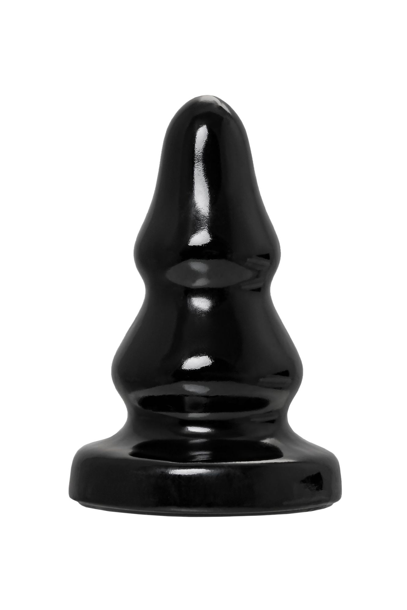 анальная втулка toyfa popo pleasure monoceros, pvc, черная, 15 см, ø 7 см в Перми