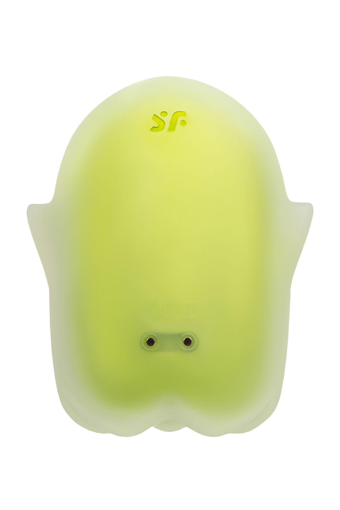 вакуум-волновой бесконтактный стимулятор клитора satisfyer glowing ghost, силикон, желтый, 8,4 см в Перми