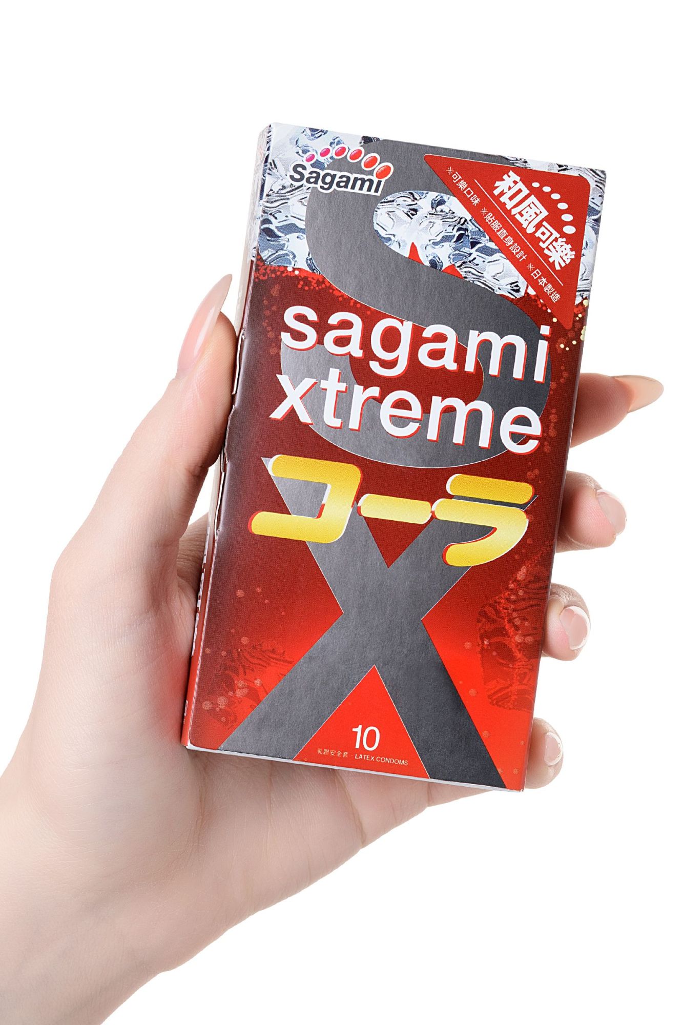 презервативы sagami, xtreme, cola, латекс, 19 см, 5,2 см, 10 шт. в Перми