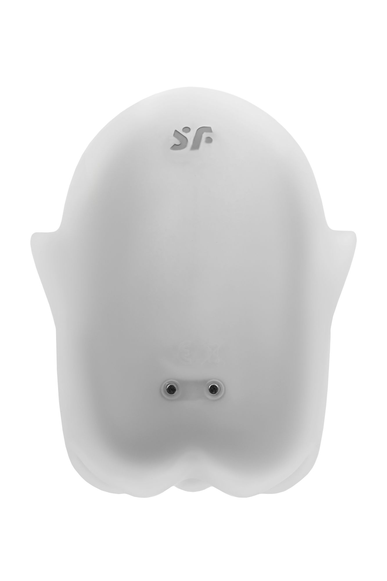 вакуум-волновой бесконтактный стимулятор клитора satisfyer glowing ghost, силикон, белый, 8,4 см в Перми