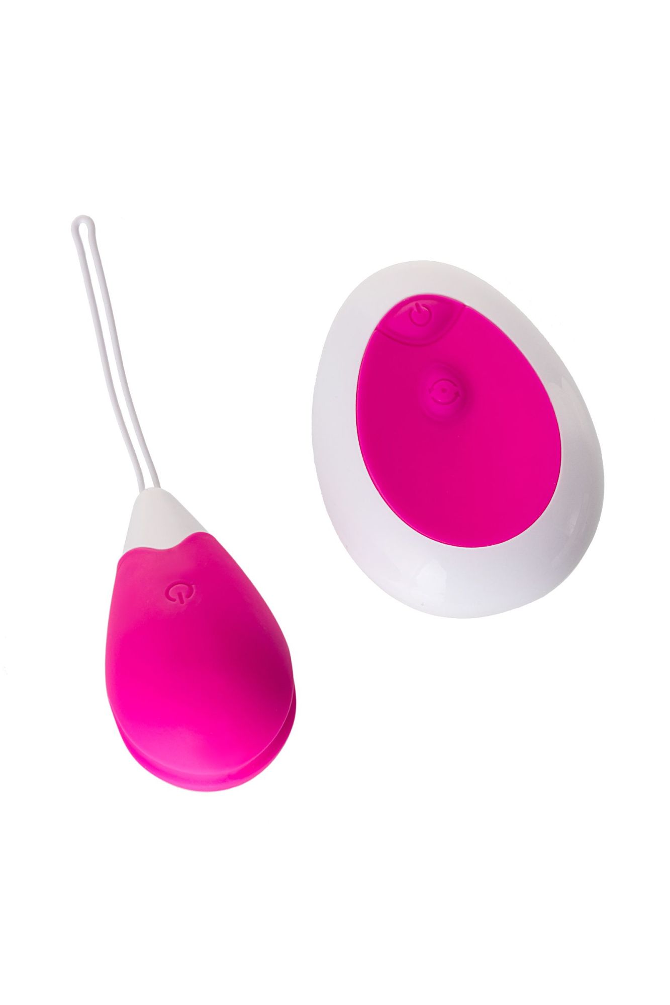виброяйцо toyfa a-toys eggo с пультом ду, силикон, розовый, 6 см в Перми