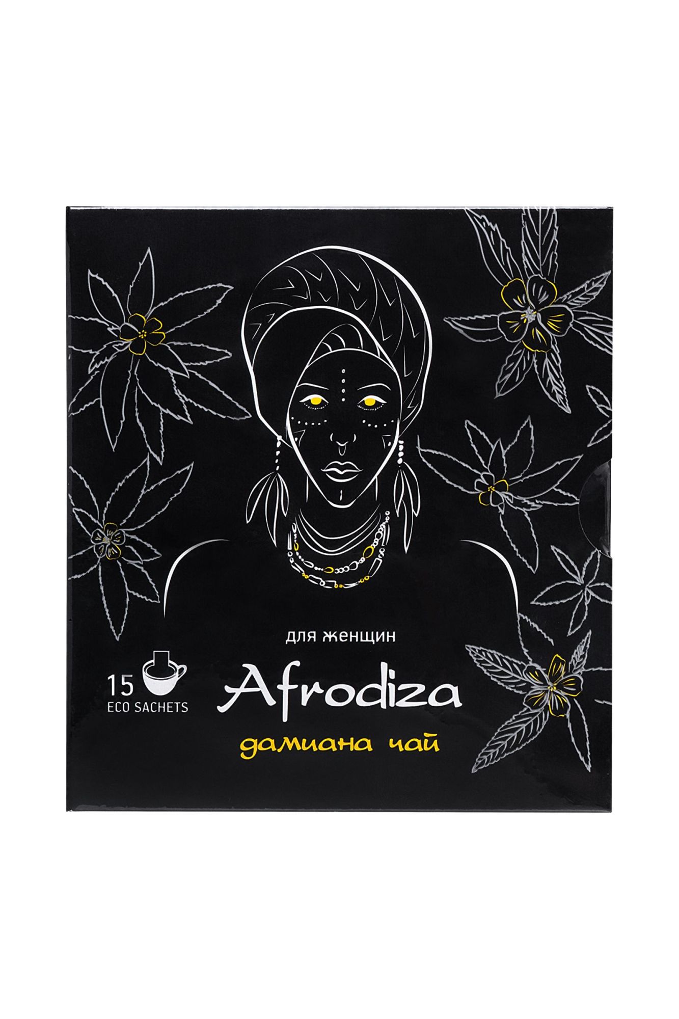 чай afrodiza, «дамиана чай», 75 г, 15 шт в Перми