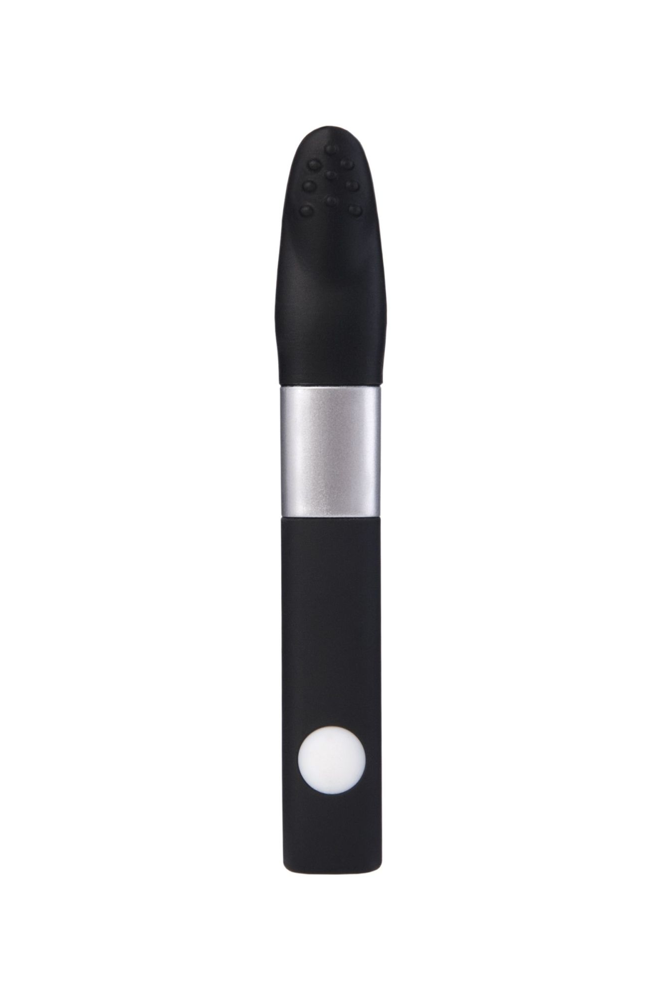 вибратор клиторальный qvibry 8gb usb памяти, силикон, черный, 12 см в Перми