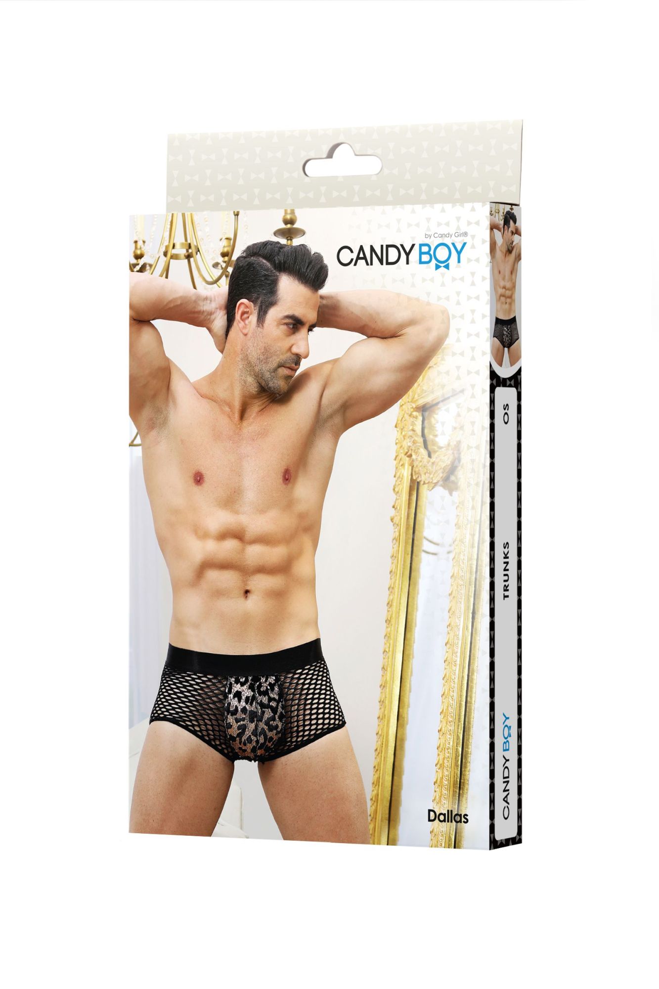 Эротическое боксеры candy boy dallas, черные, os в Перми