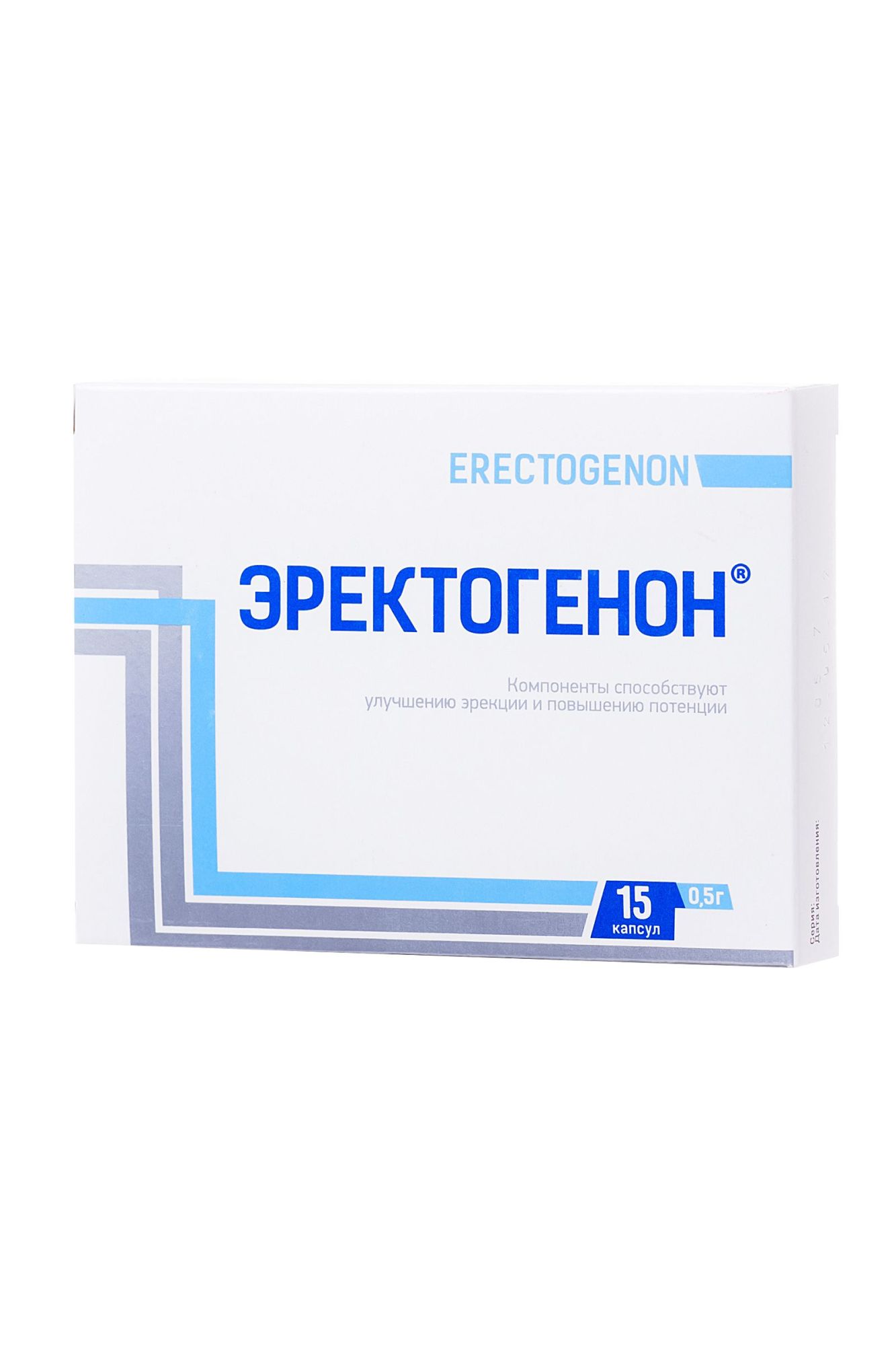капсулы для мужчин «эректогенон»,15 капсул в Перми