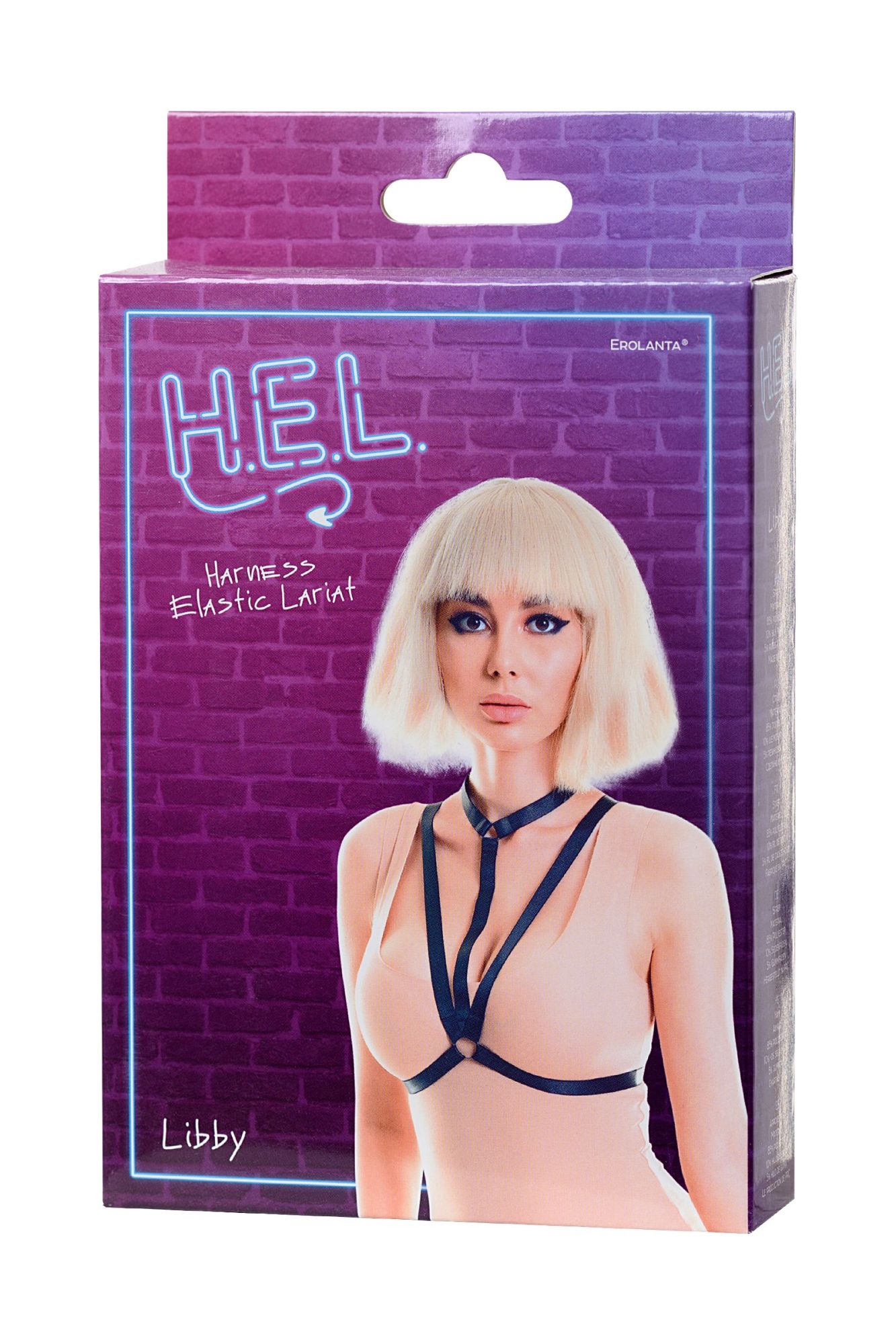 Эротическое стреп h.e.l. libby, текстиль, черный, os в Перми