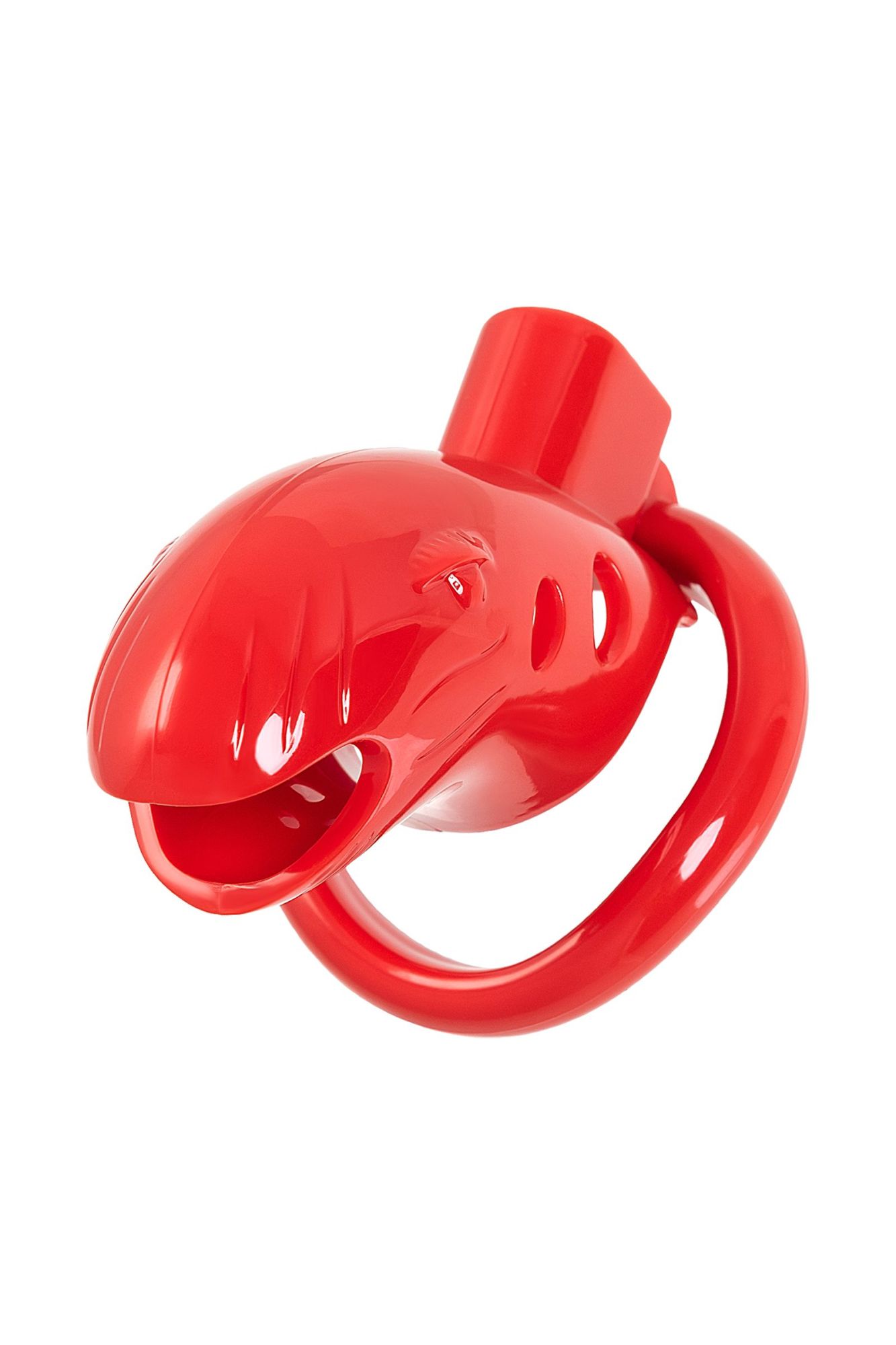 пояс верности мужской black&red by toyfa, abs пластик, красный, 10 см в Перми