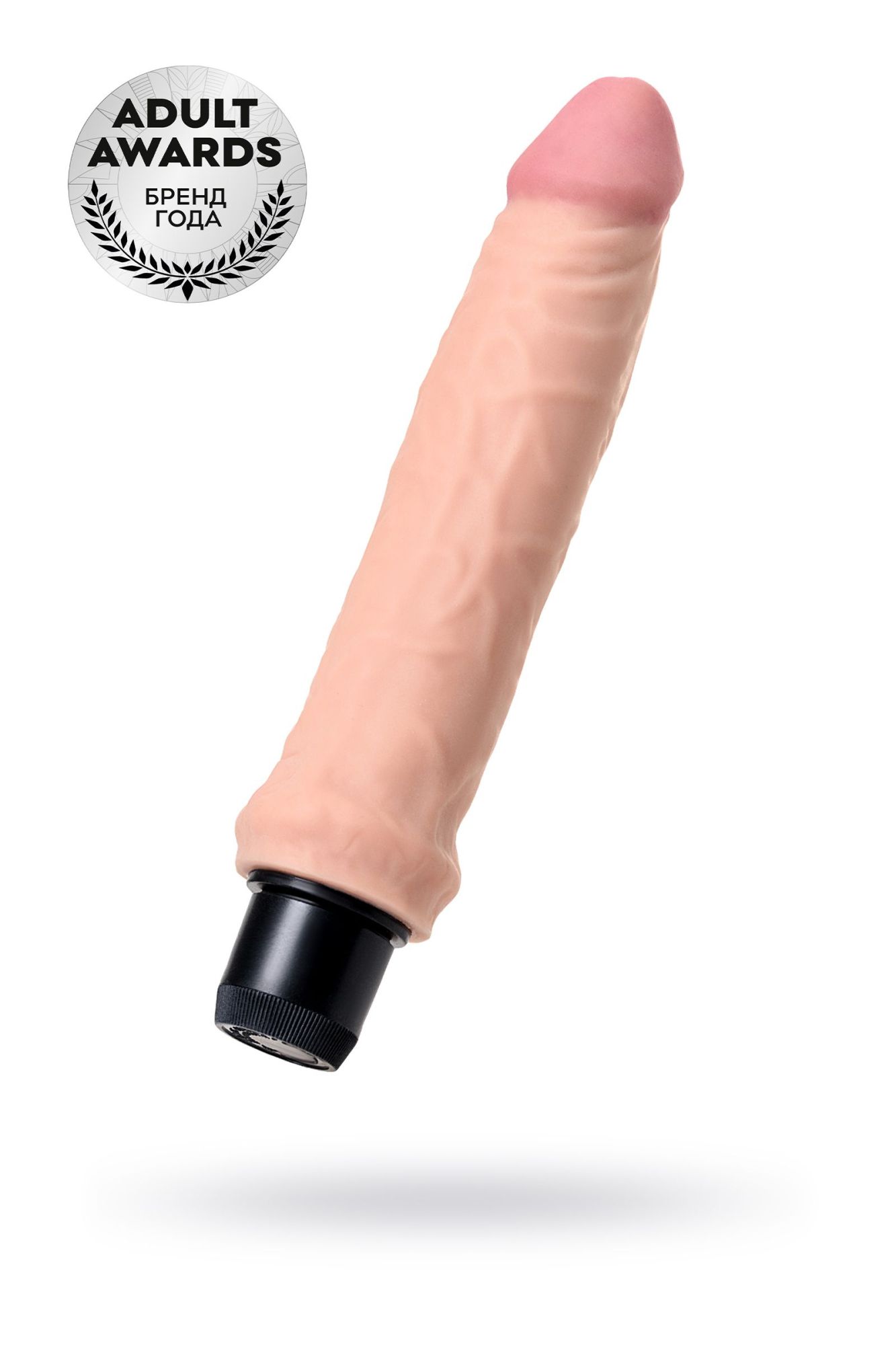 реалистичный вибратор toyfa  a-toys mang, tpe, телесный, 20 см в Перми