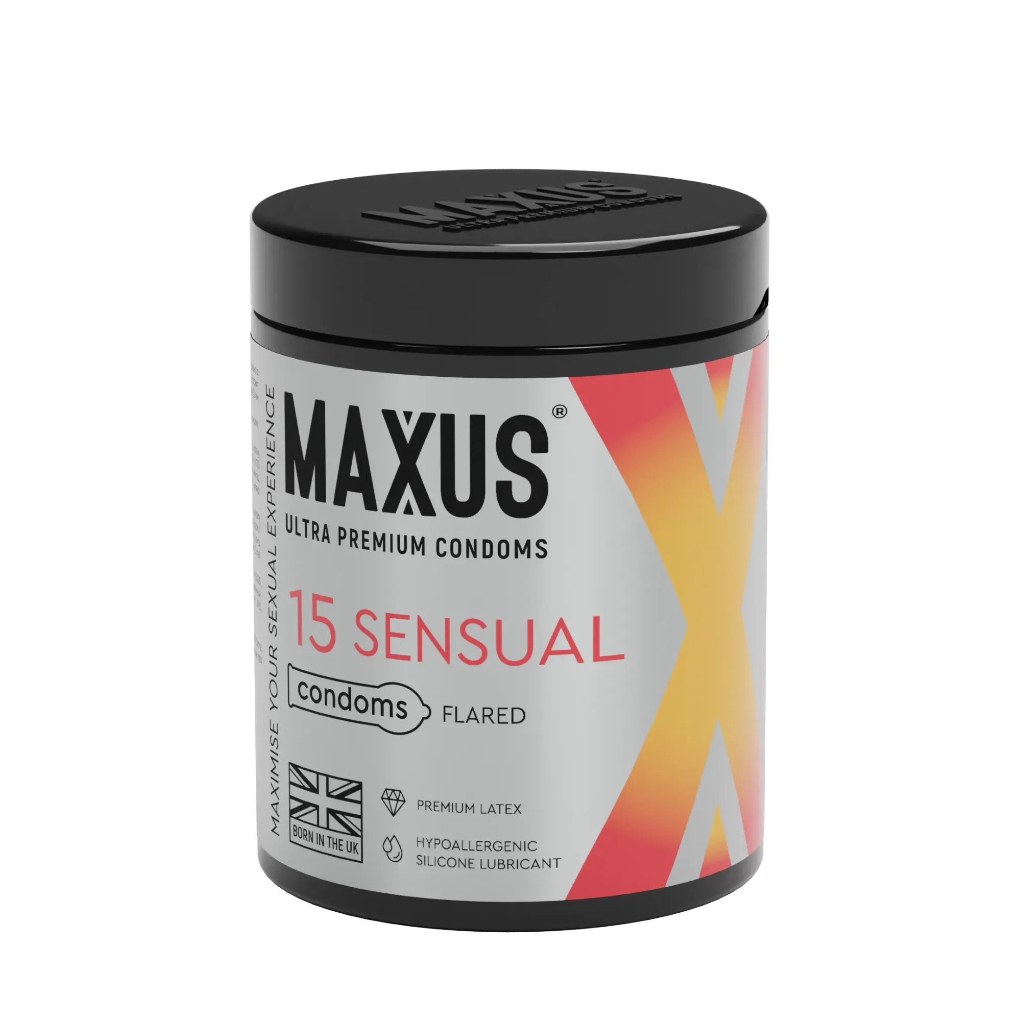 Презервативы MAXUS Sensual 15шт. гладкие X-Edition в Перми