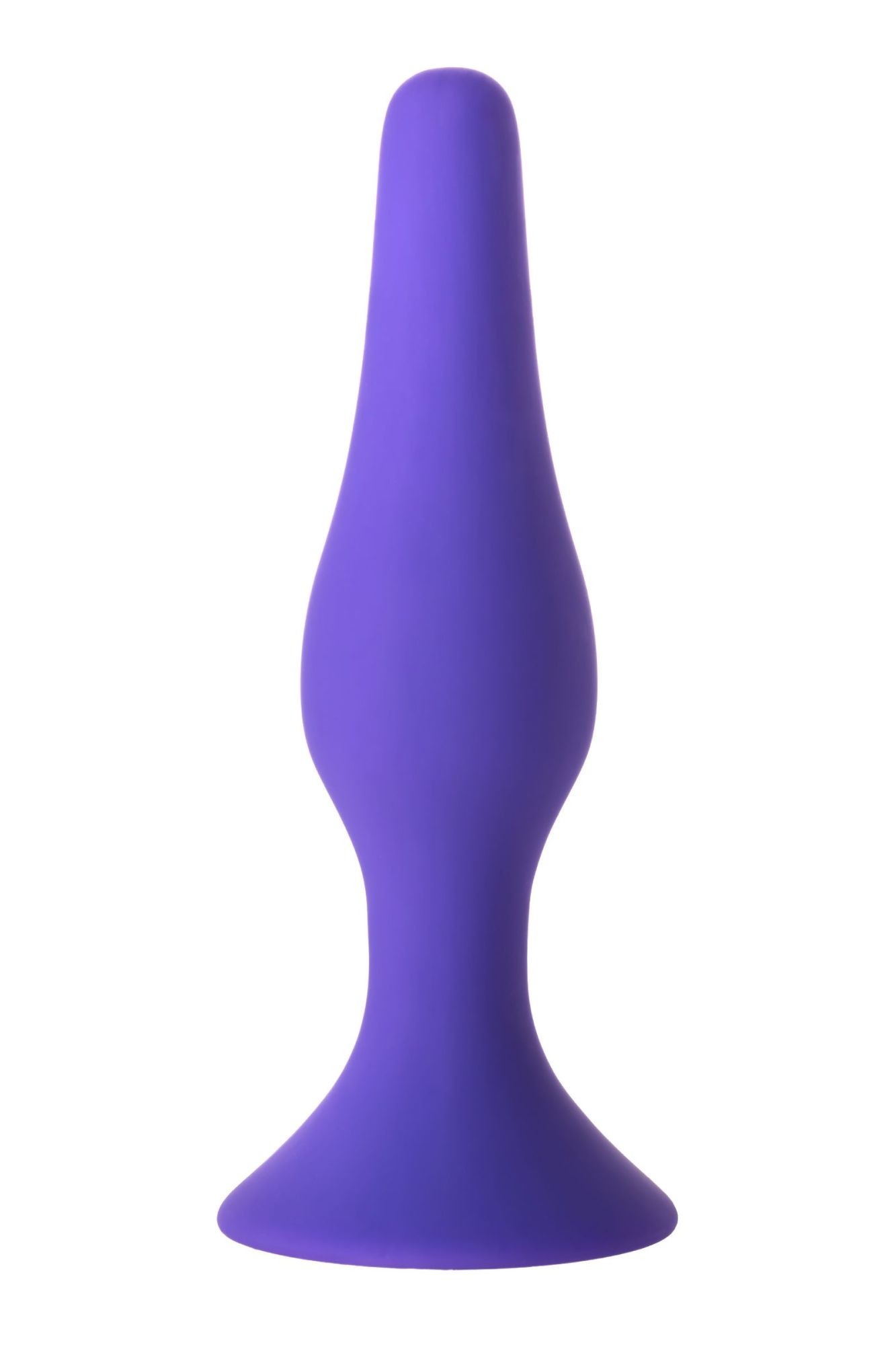 анальная втулка a-toys by toyfa, силикон, фиолетовая, 10,2 см в Перми