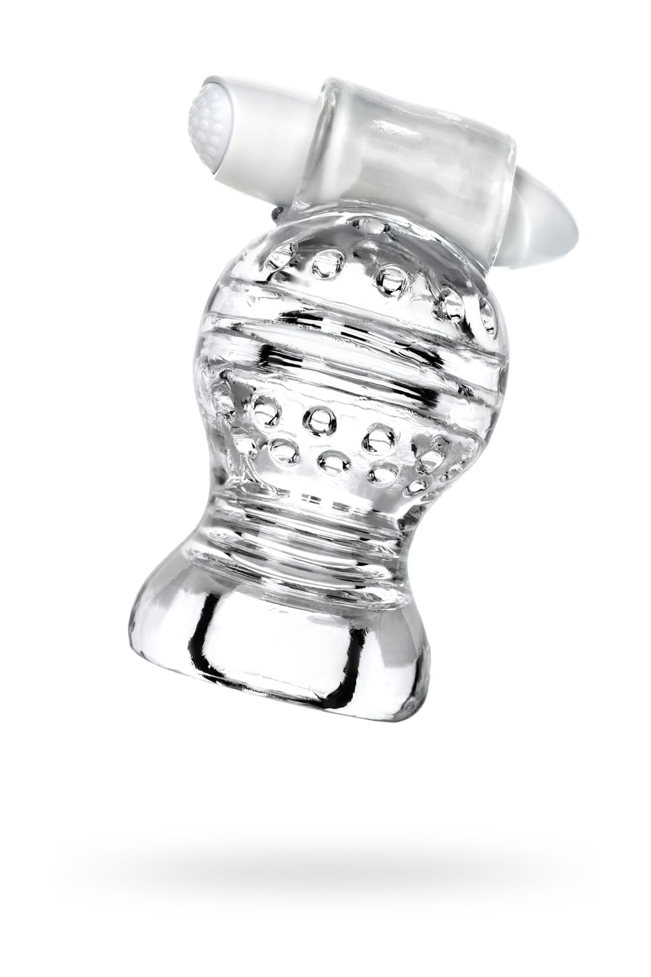 мастурбатор нереалистичный lingam by toyfa  shakti, tpe, прозрачный, 9 см в Перми