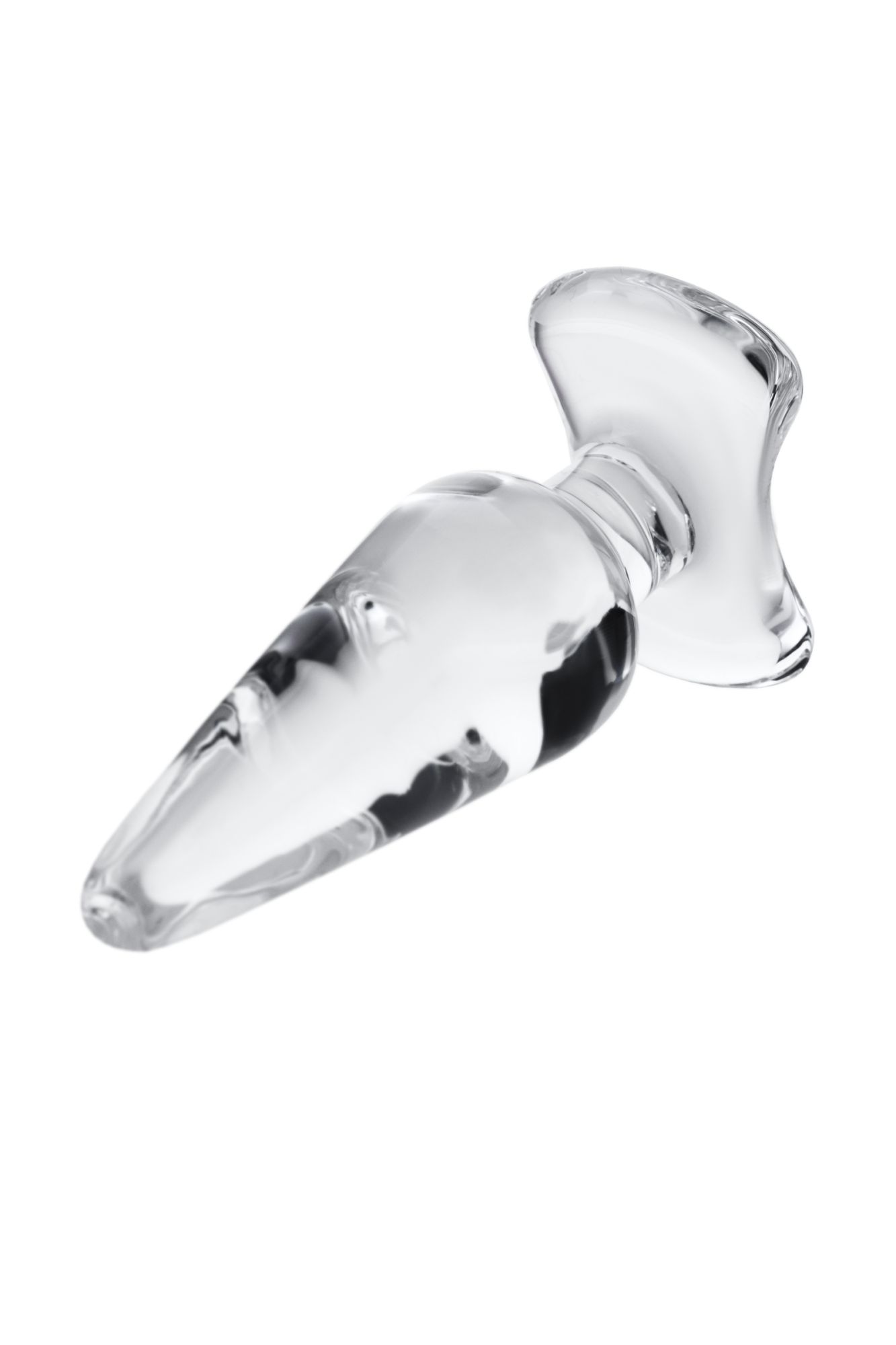 анальная втулка sexus glass, стекло, прозрачная, 11,5 см, ø 3,5 см в Перми