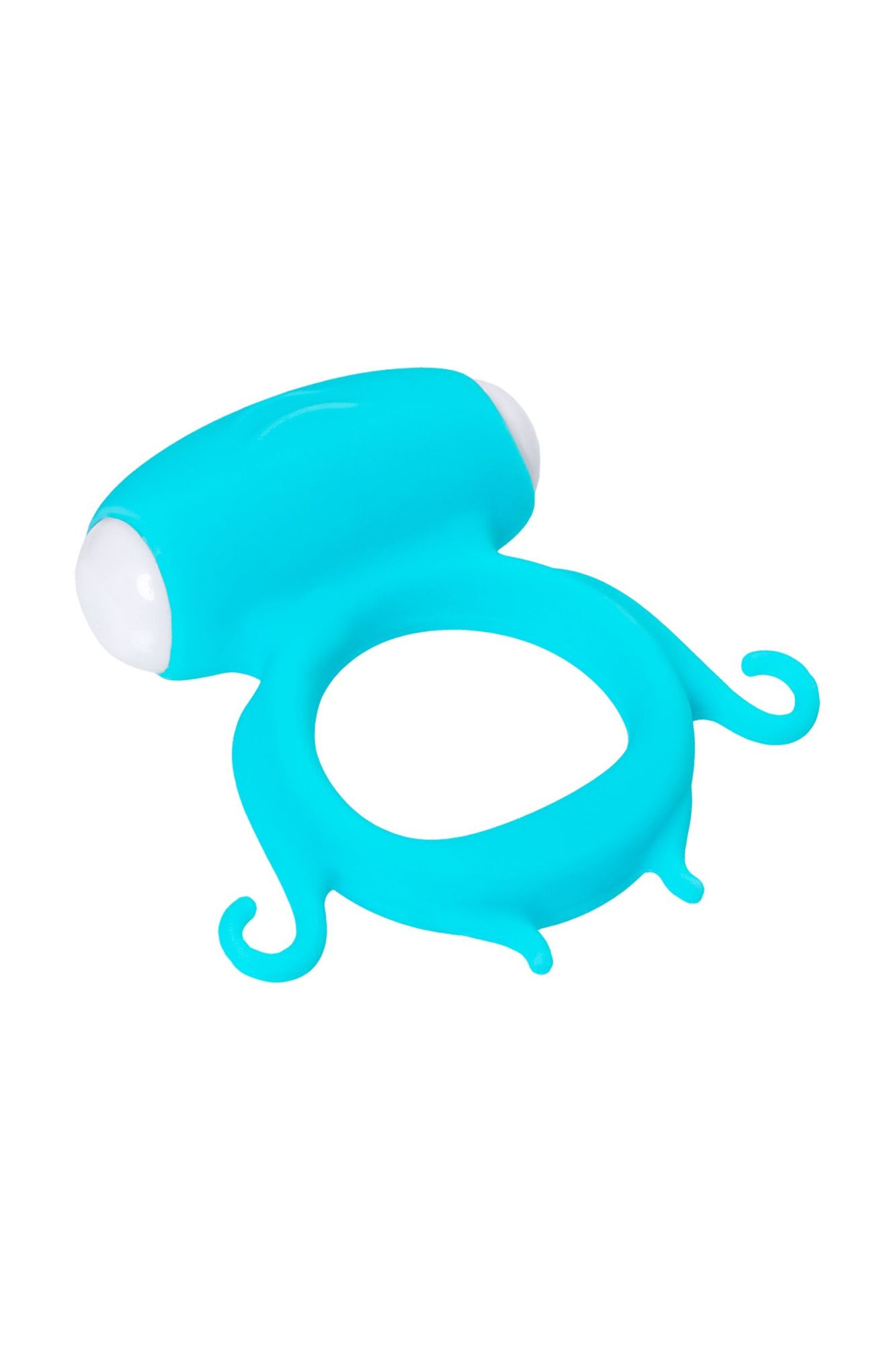 виброкольцо на пенис a-toys by toyfa sair, силикон, голубое, ø 2,6 см в Перми